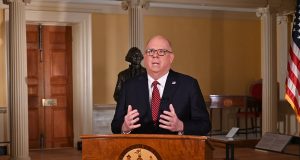 Larry Hogan Sides With Biden, Says Republican Party is Filled With Signs of Fascism