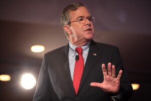 Jeb Bush Defends Trump Following $355M Court Ruling
