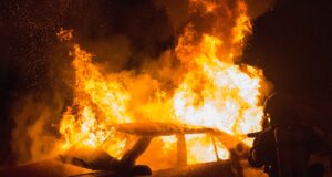 Trump Hater Accidentally Sets Himself On Fire While Trying To Destroy Tesla Station