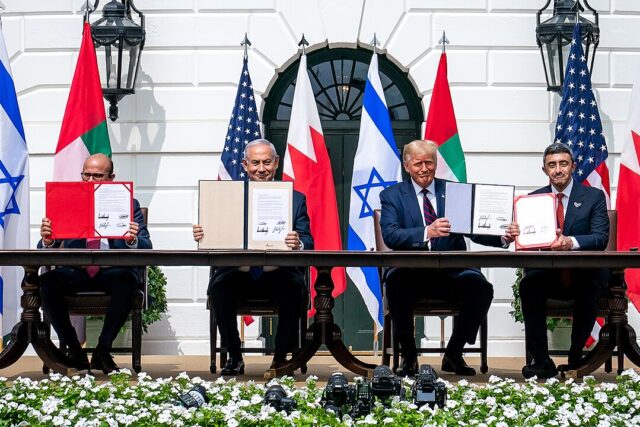 President_Trump_and_The_First_Lady_Participate_in_an_Abraham_Accords_Signing_Ceremony_(50346538347)_(cropped)