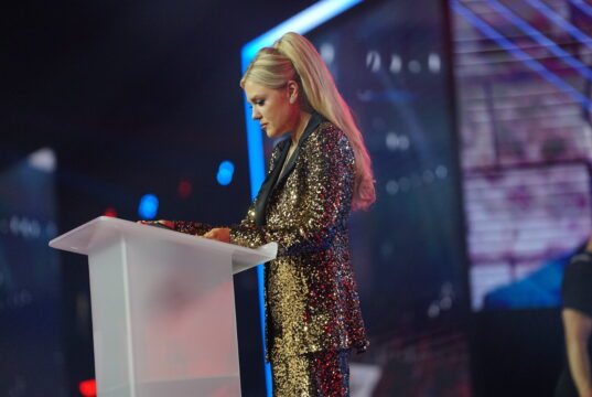 Turning Point USA CEO Erika Kirk Endorses JD Vance For President In 2028