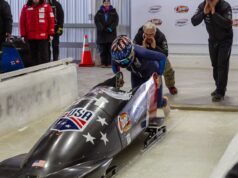 US Olympian Gives Trump Award For Defending Women’s Sports