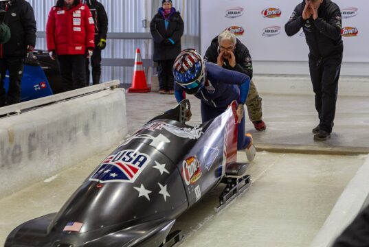 US Olympian Gives Trump Award For Defending Women’s Sports